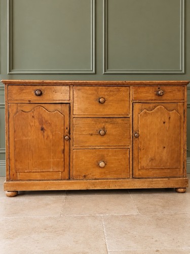 Antique pine sideboard - antique, |