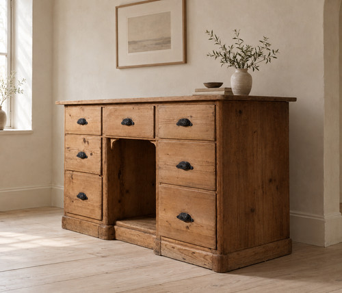 Victorian pine dresser - victorian,