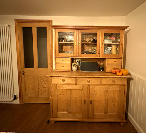 Antique pine dresser - antique,