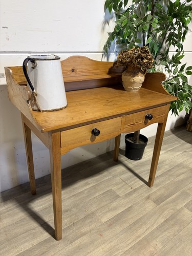Victorian pine wash stand - victorian,