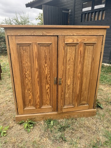 Solid pine wood vintage tall - vintage,