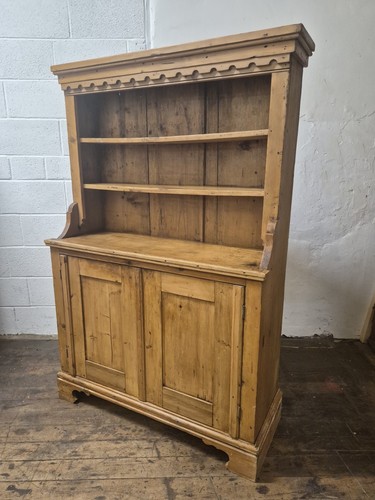 Victorian pine dresser - victorian,