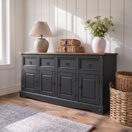 Corona sideboard charcoal - sideboard,