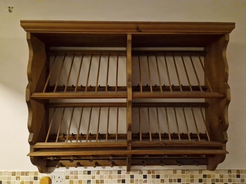 Large vintage pine wall - vintage,
