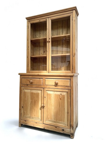 Pine dresser antique - dresser,