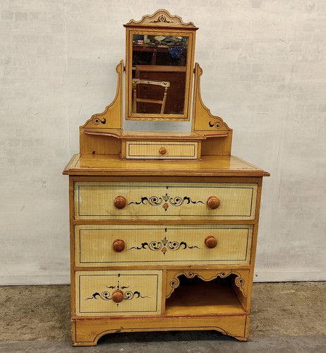 Antique victorian pine - antique, chest