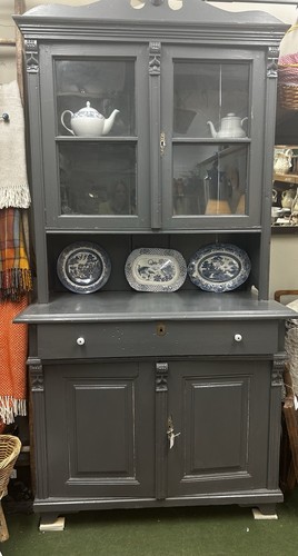 Victorian pine dresser - victorian,